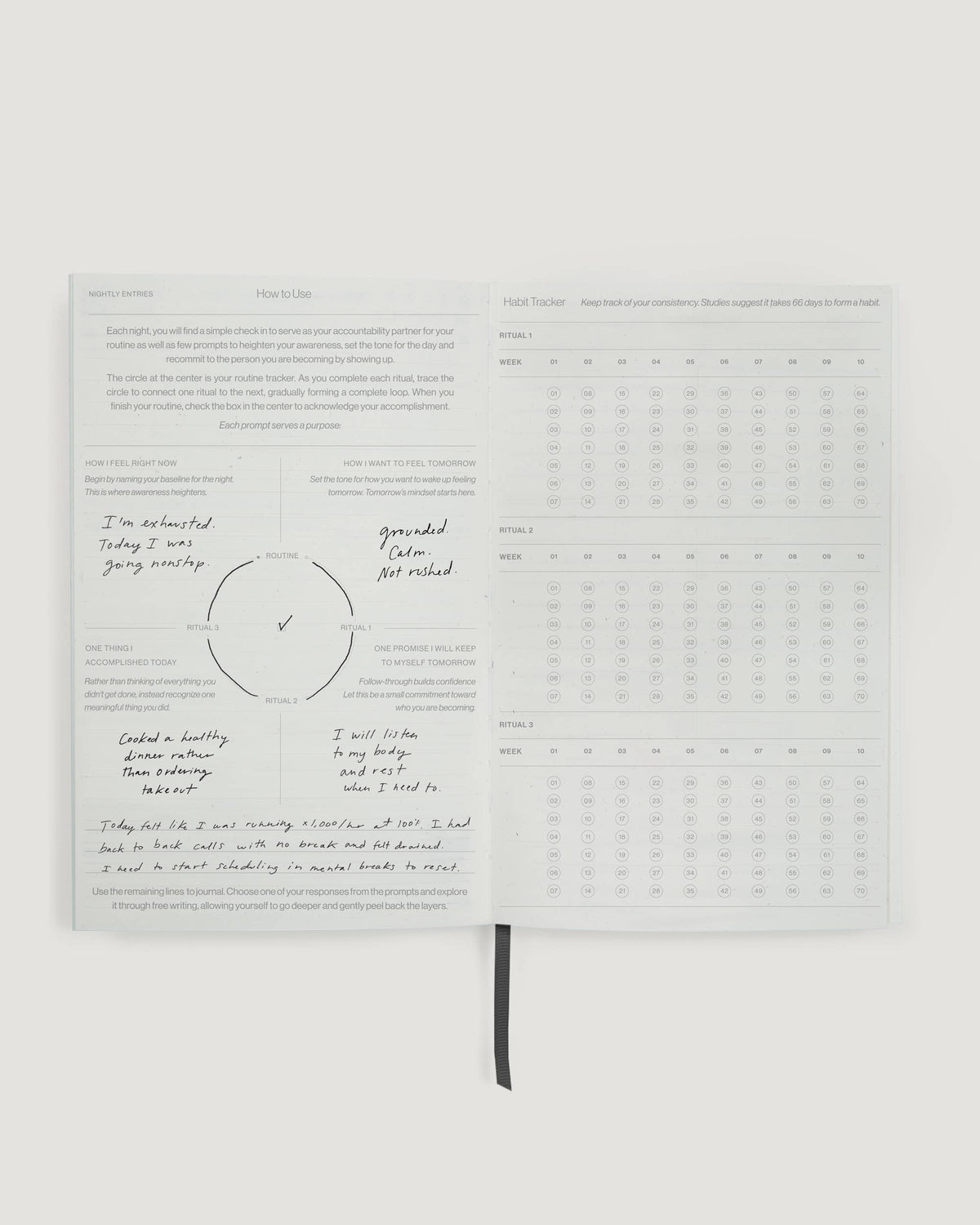 Wilde House Paper - Night Routine Journal - Hey Jude