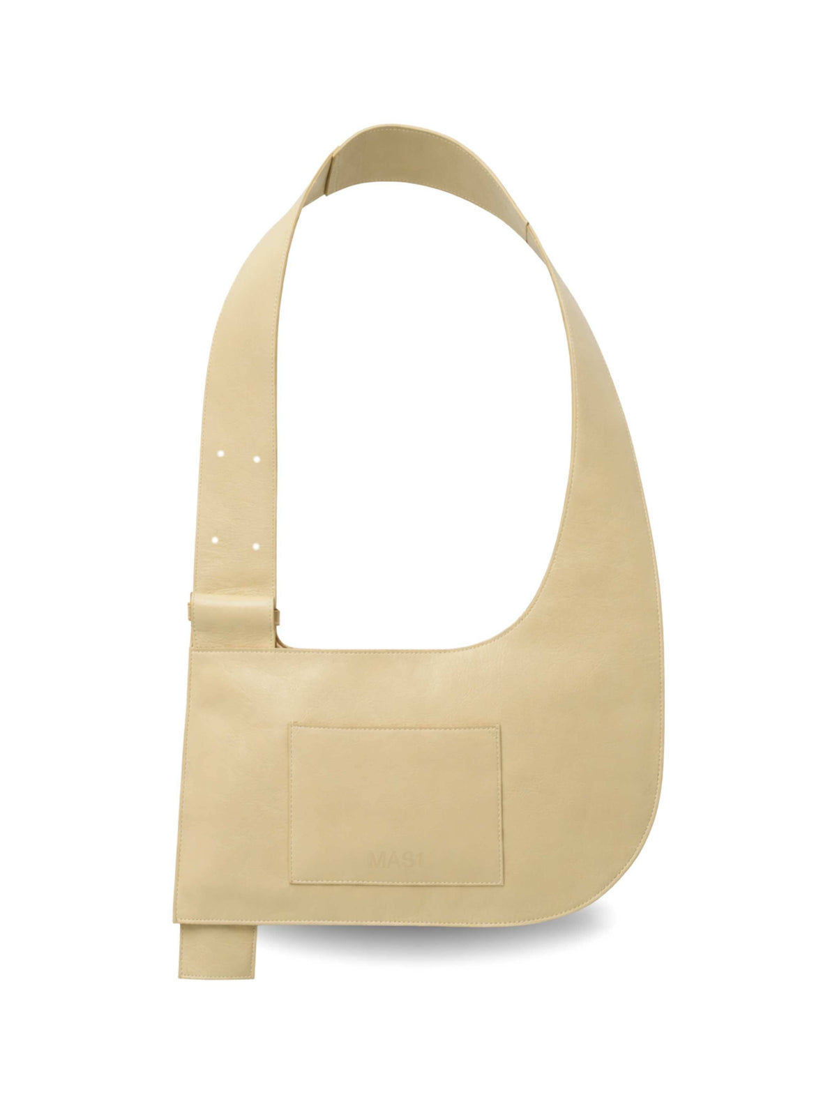 Mas1 | Bruna Leather Crossbody in Crema