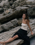 LA RELAXED - Pointelle Tube Top: Creme / S - Hey Jude