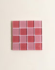 Subtle Art Studios | Glass Tile Coaster in Cotton Candy - Hey Jude
