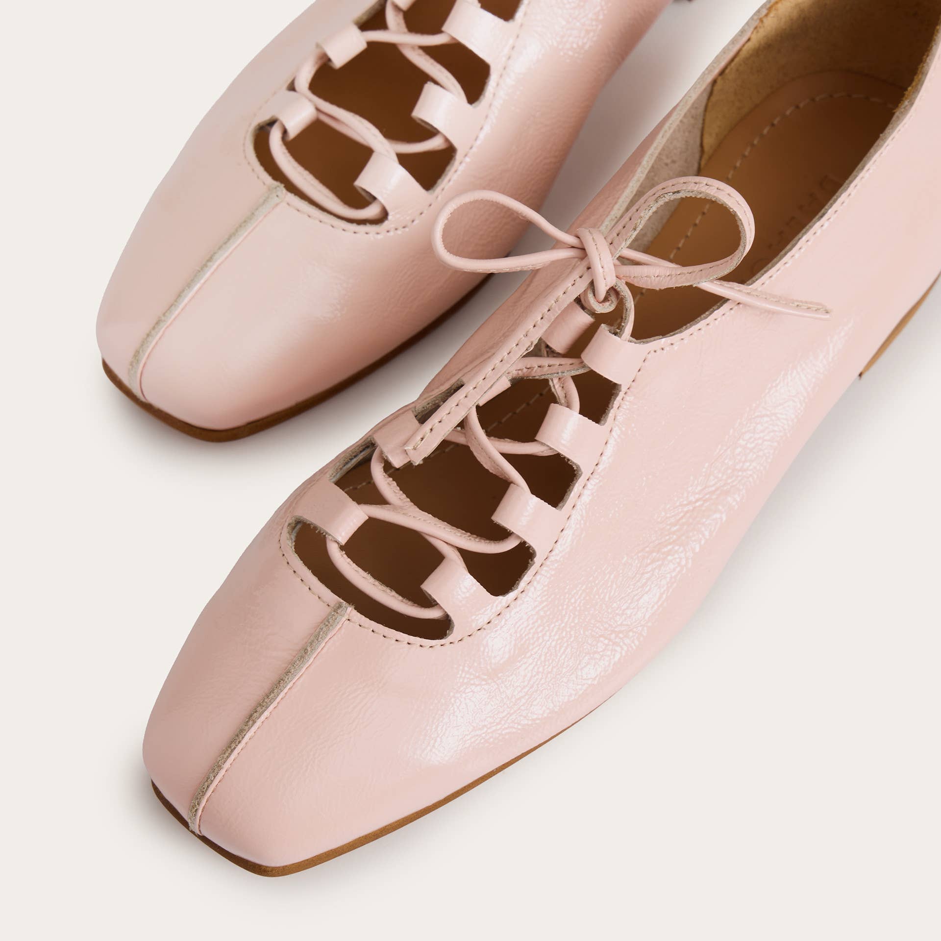 Balagan Studio - Roma Ballerina, light pink gloss: Pink / 38 - Hey Jude