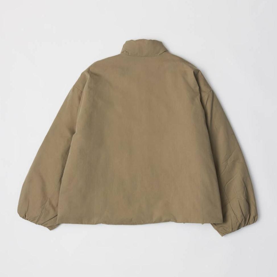 MOD REF | Oversized Asymmetrical Puff Jacket in Khaki