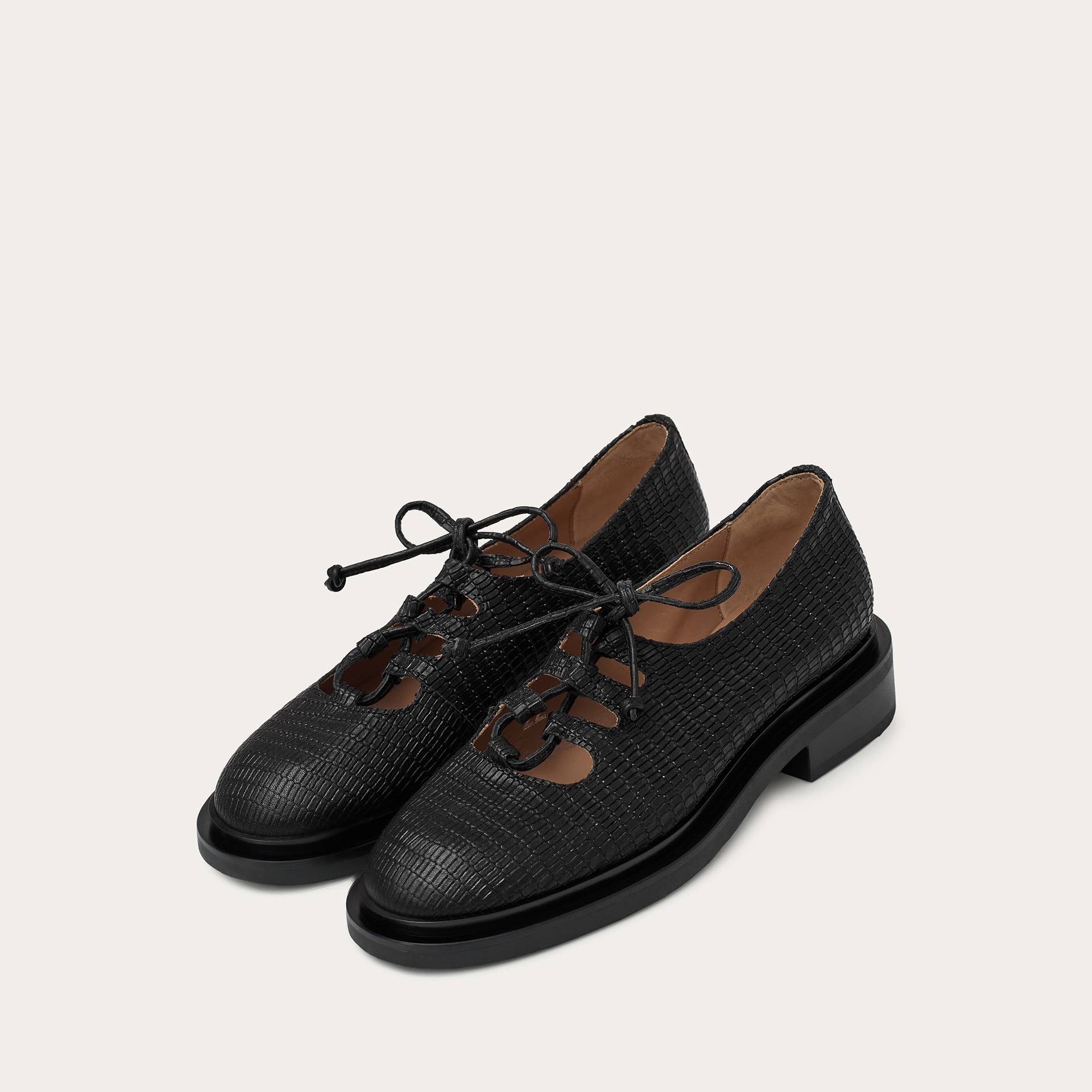 Balagan Studio | Ruby Flats in Black Lizzard