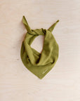 TBCo | Merino Triangle Scarf in Olive