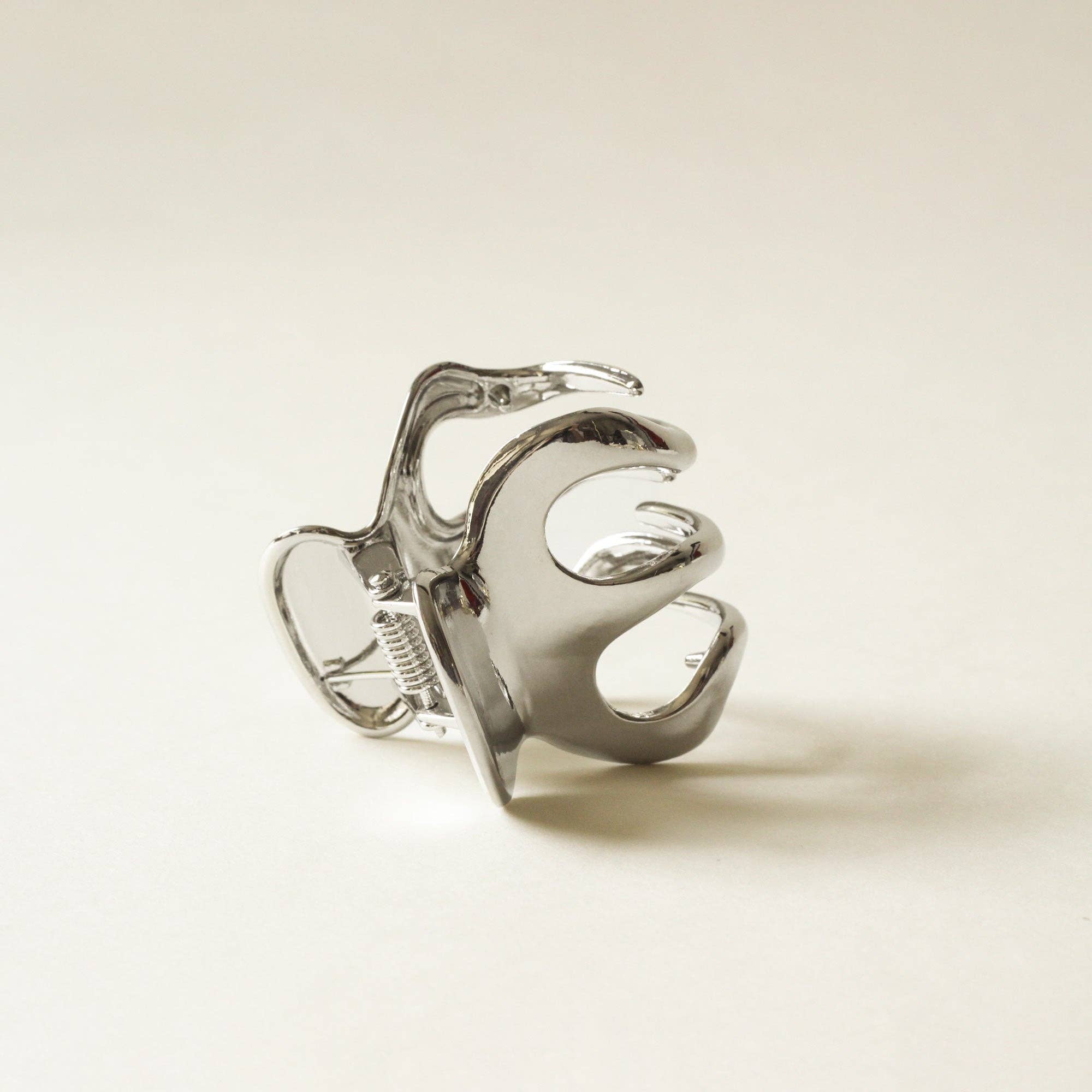nar&#39;sha | Silver Metal Hair Claw