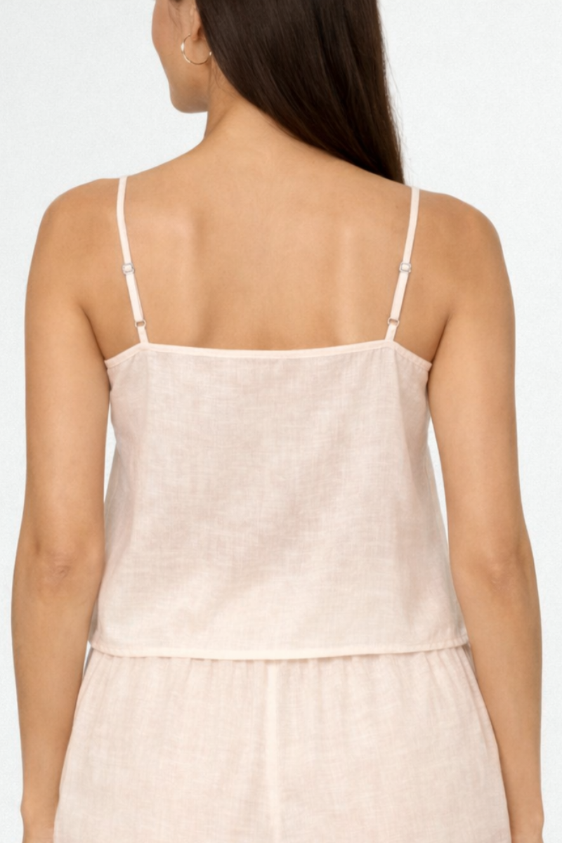Wildflo Studio - Linen Camisole Ecru: Ecru / S - Hey Jude