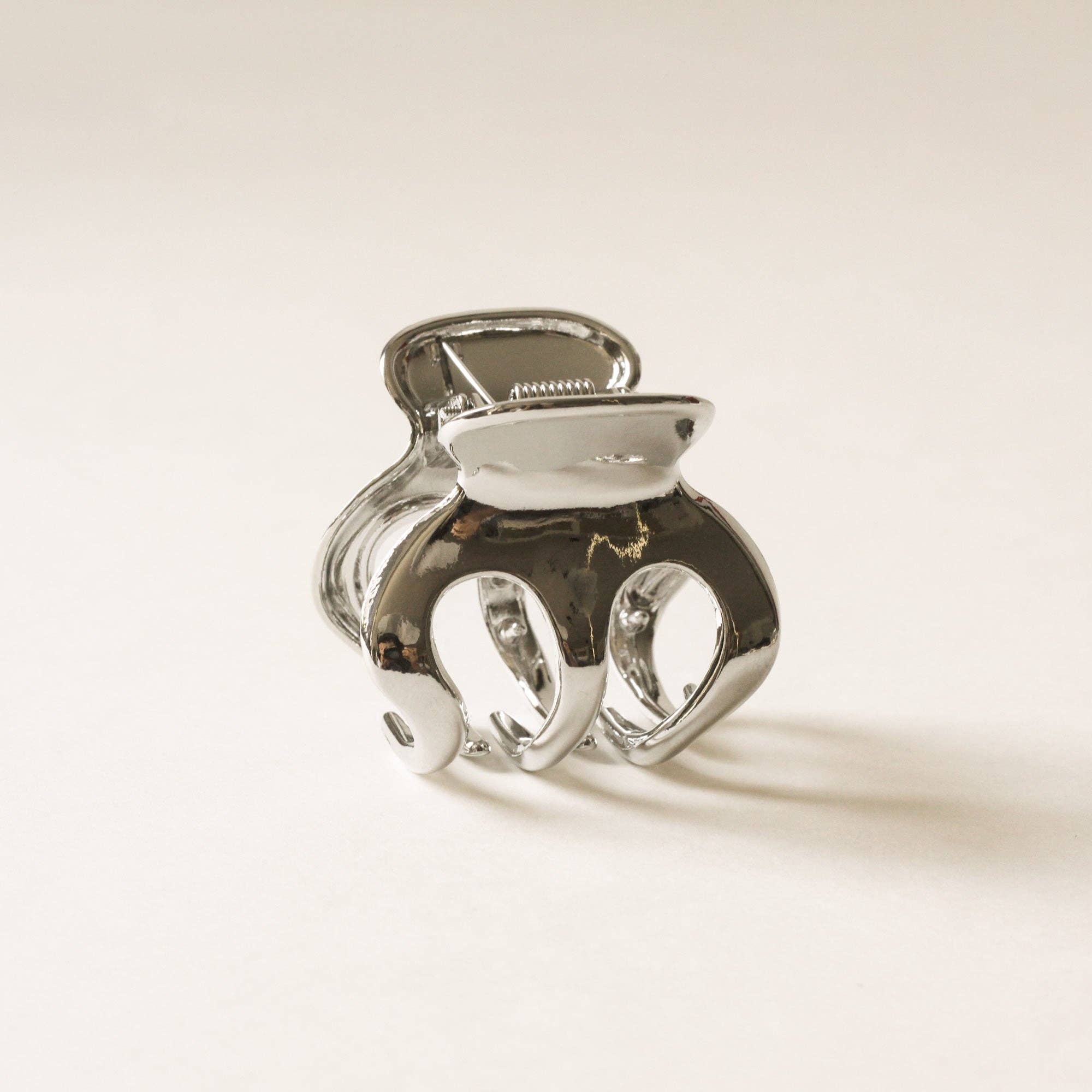 nar&#39;sha | Silver Metal Hair Claw