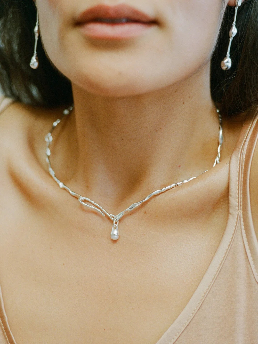 Wolf Circus | Finley Collar Necklace in Sterling Silver
