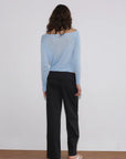 Deiji Studios | Flounce Belt Pant in Black - Hey Jude