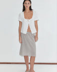 Deiji Studios | Basic Skirt in Grey *PREORDER*