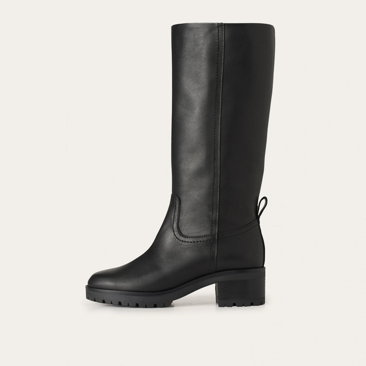 Balagan Studio | Ikar Tall Leather Boots in Black - Hey Jude