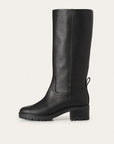 Balagan Studio | Ikar Tall Leather Boots in Black - Hey Jude