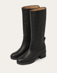 Balagan Studio | Ikar Tall Leather Boots in Black - Hey Jude