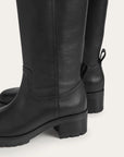 Balagan Studio | Ikar Tall Leather Boots in Black - Hey Jude