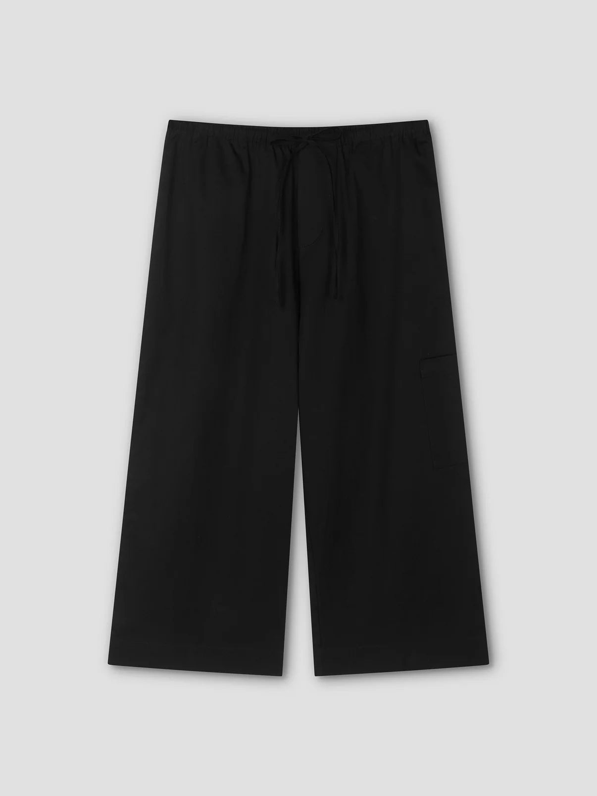 Deiji Studios | Mid Pocket Short in Black - Hey Jude