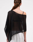 hijulez | Poncho in Black