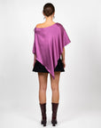 hijulez | Silk Shawl in Magenta - Hey Jude