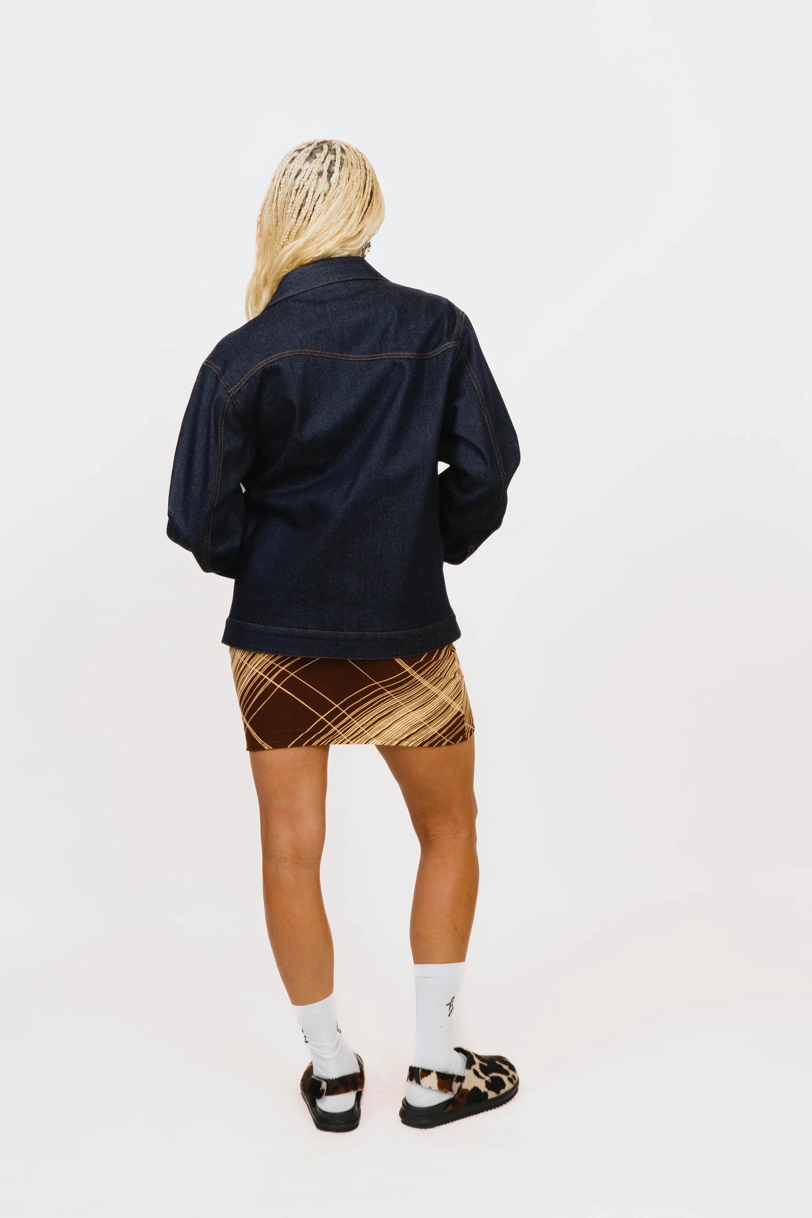 hijulez | Wave Denim Jacket