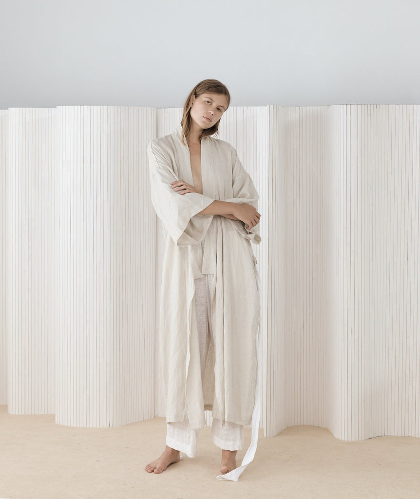 Deiji Studios | 02 Robe in Oatmeal