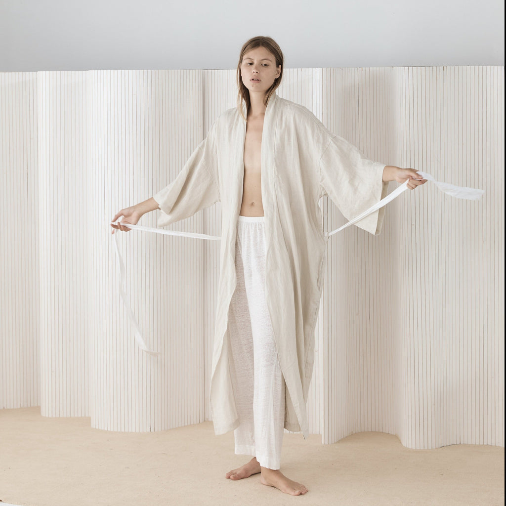 Deiji Studios | 02 Robe in Oatmeal