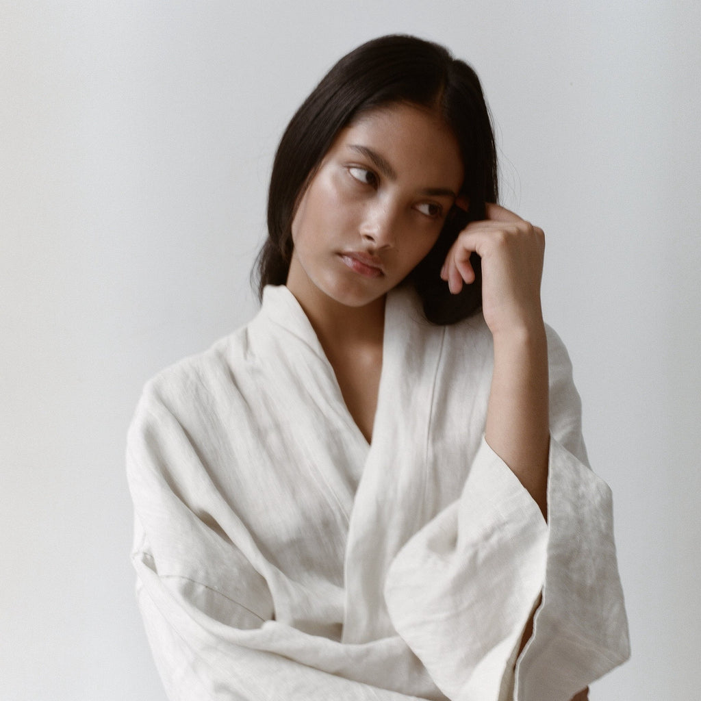 Deiji Studios | 02 Robe in Oatmeal