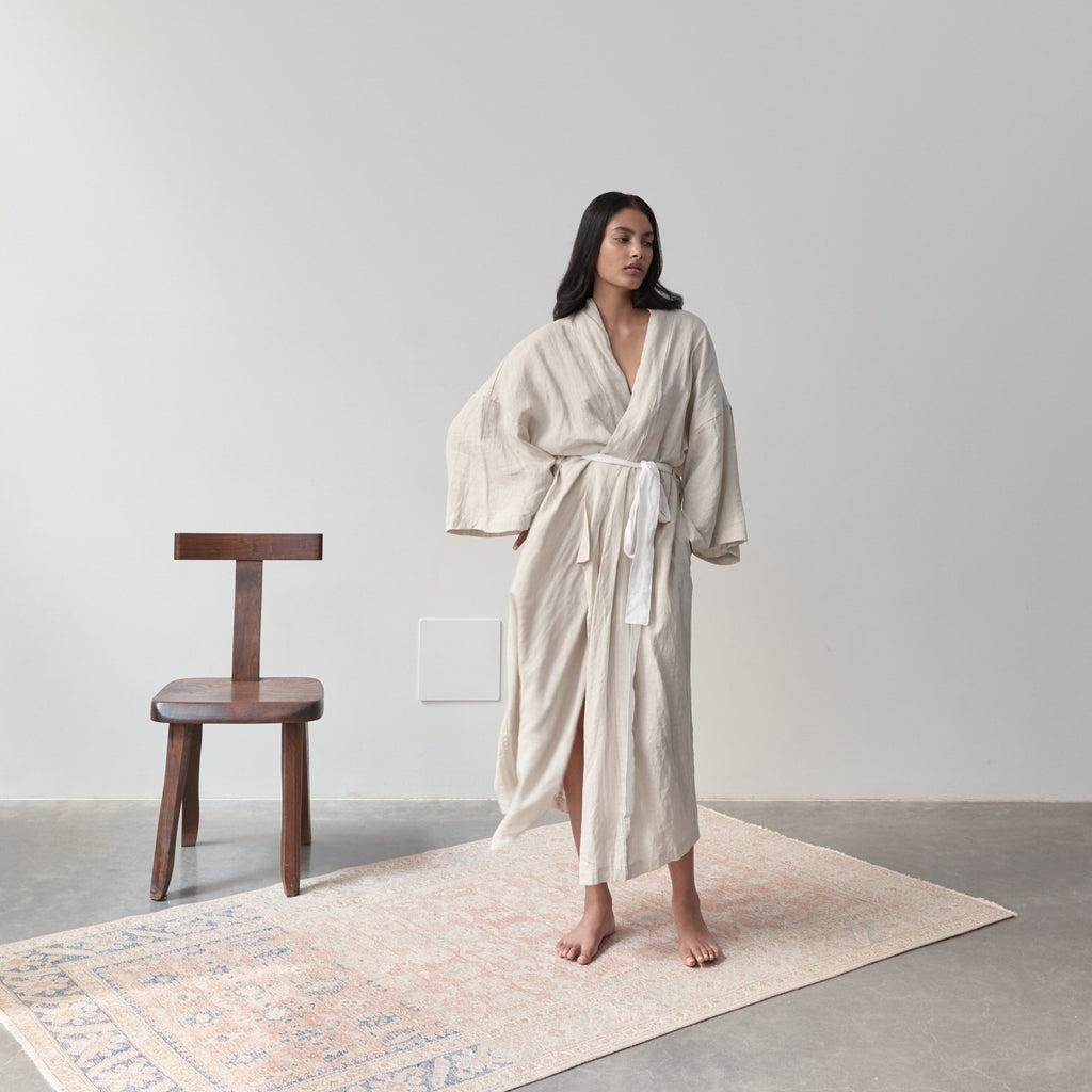 Deiji Studios | 02 Robe in Oatmeal