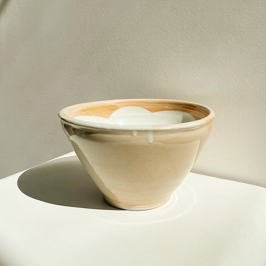 Peach Watercolour Ceramic Bowl