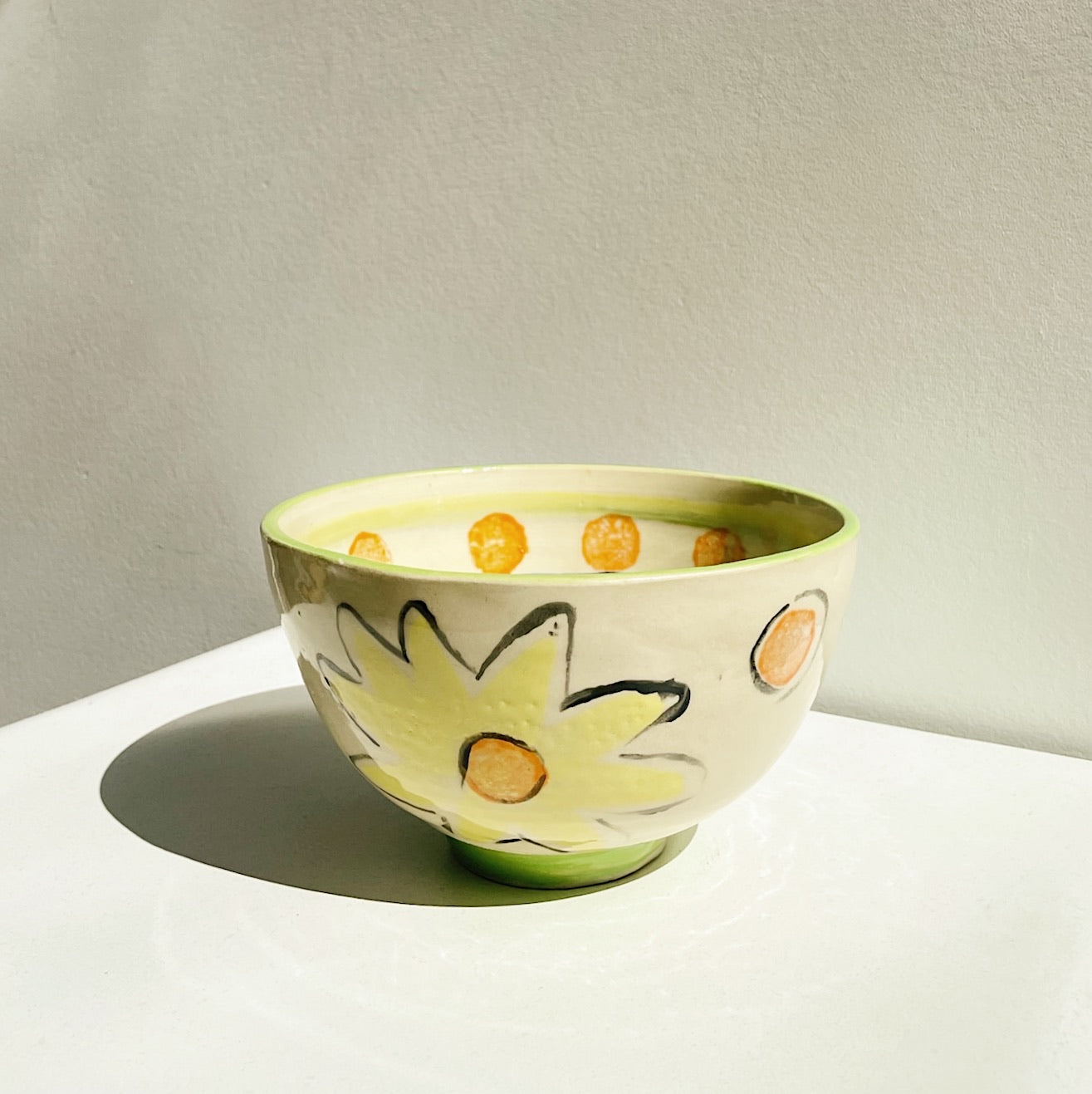 Colourful Fiesta Ceramic Serving Bowl