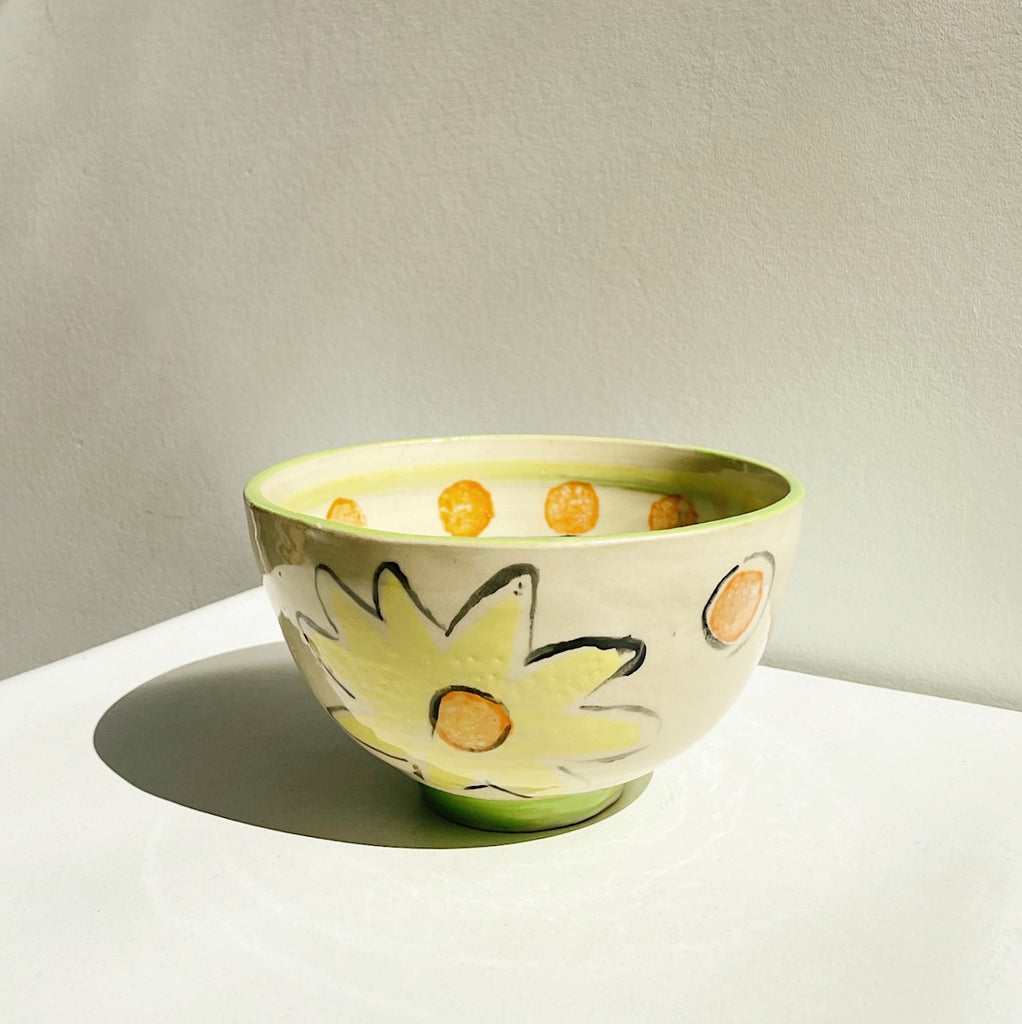 Colourful Fiesta Ceramic Serving Bowl