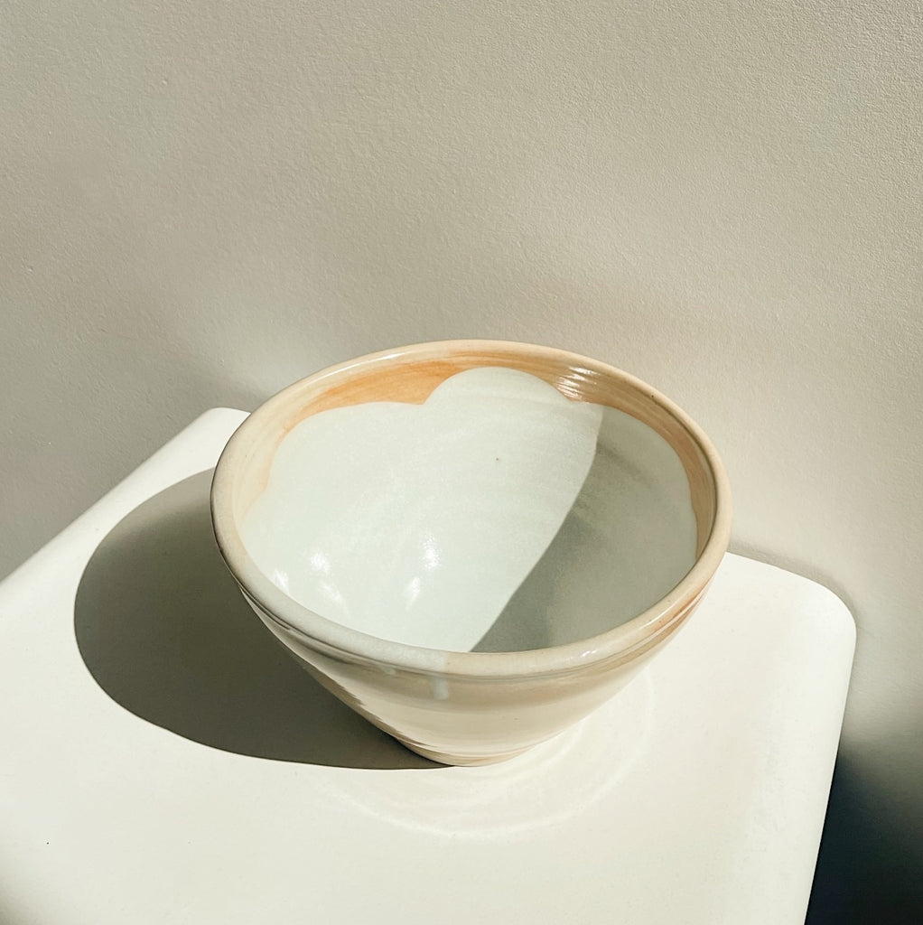 Peach Watercolour Ceramic Bowl