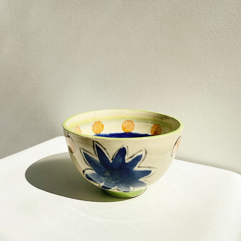 Colourful Fiesta Ceramic Serving Bowl