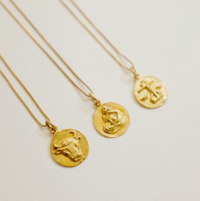 Eleventh House | Gold Zodiac Talisman
