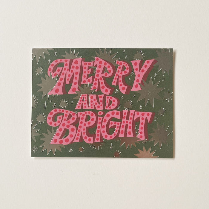 Sparkling Merry Card