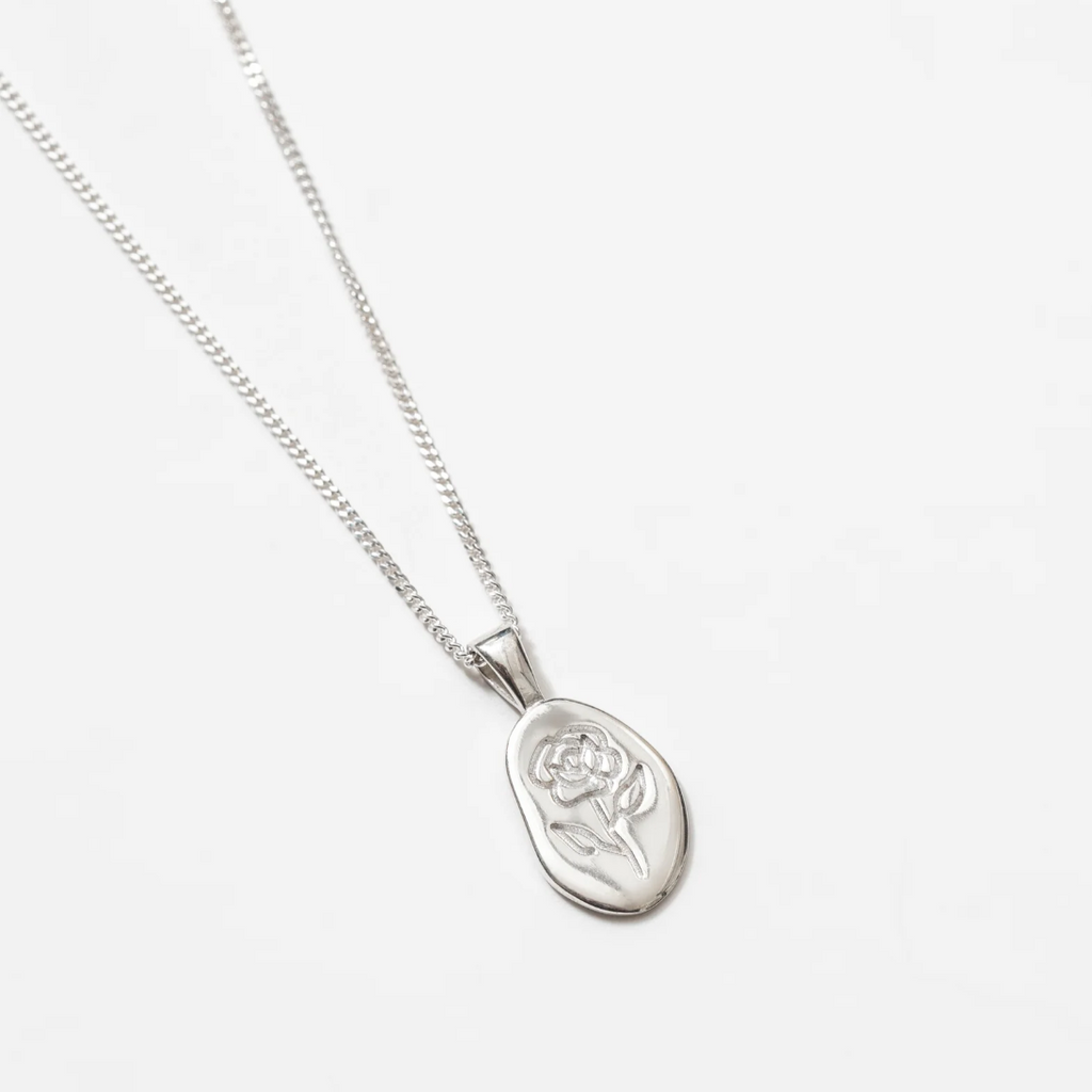 Wolf Circus | Rose Necklace in Silver