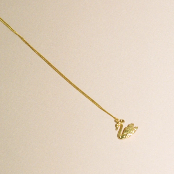 Eleventh House: Swan Necklace