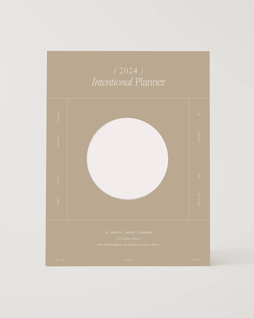 Wilde Paper House | 2024 Intentional Planner