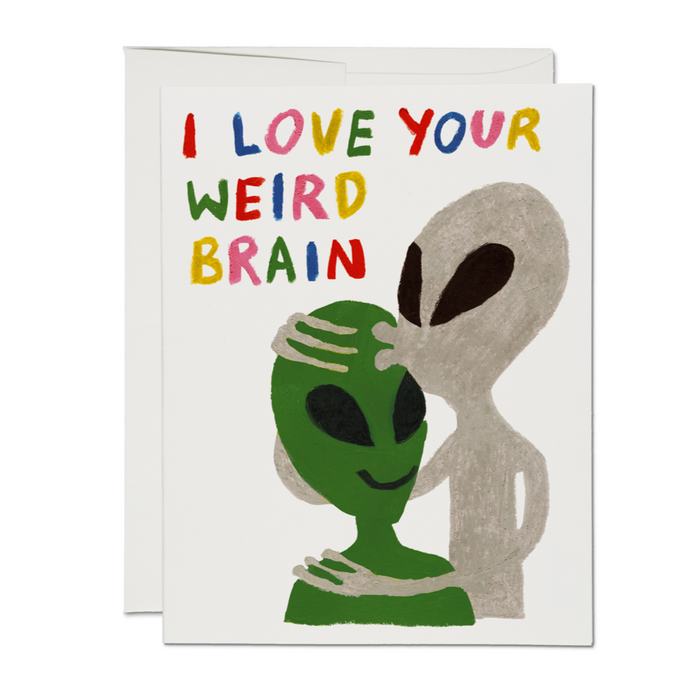 Alien Love Card